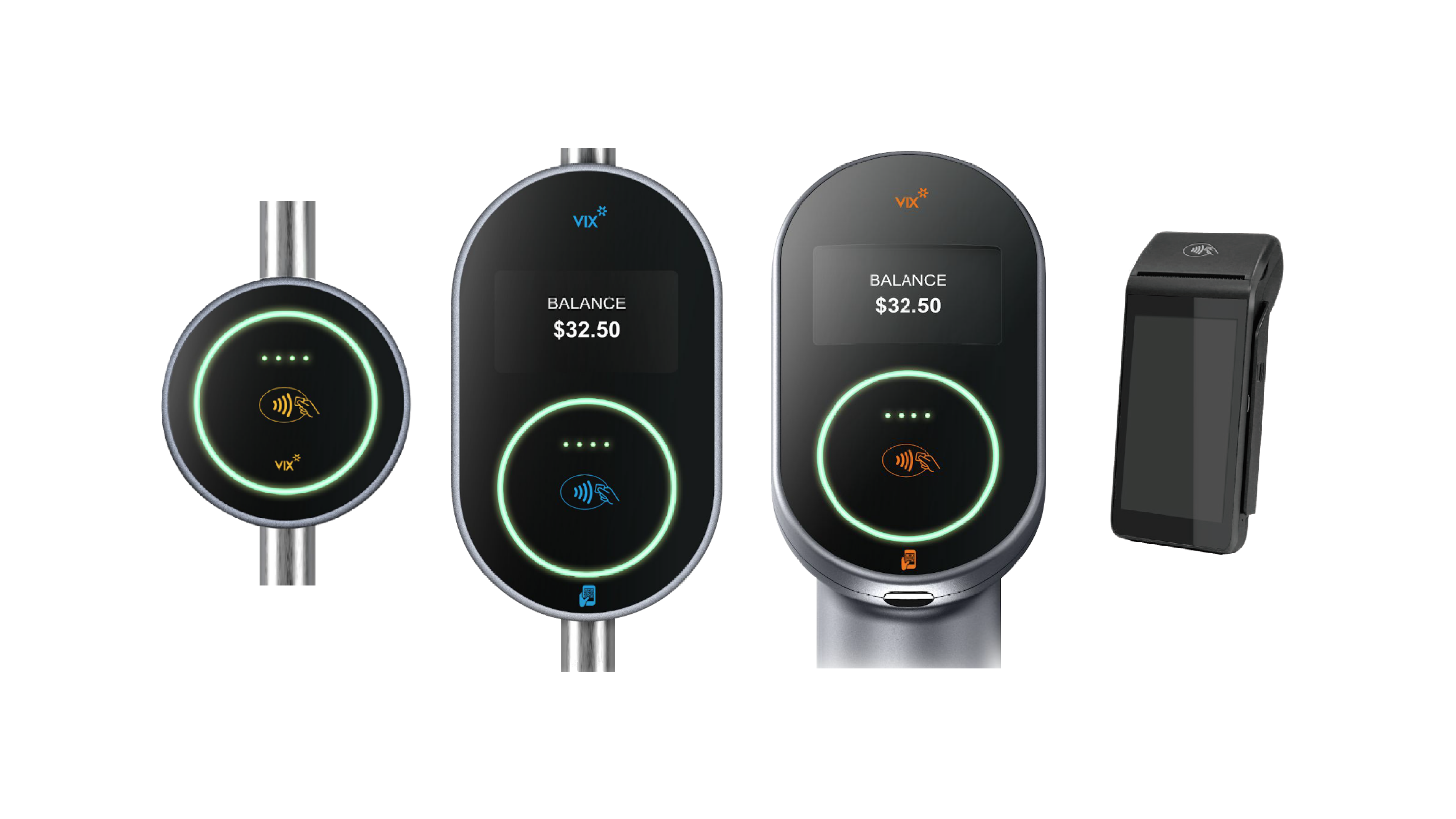 The range of Vix Assure validator devices