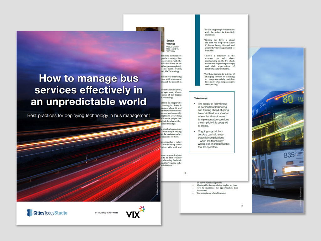 Vix whitepaper on how to manage bus services